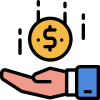 hand out money