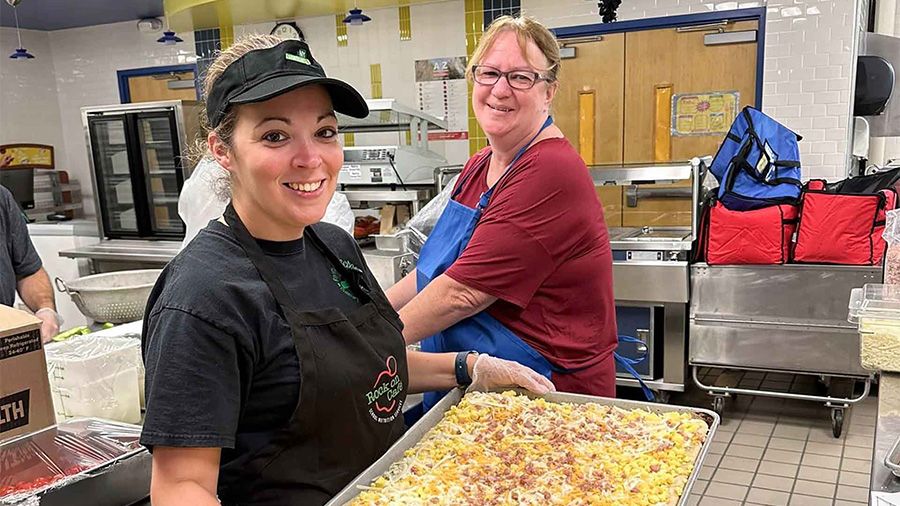 Cafeterias re-equip with help from federal grant
